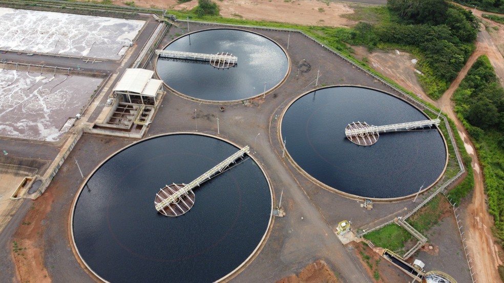 Sistema de tratamento de efluentes da Eldorado — Foto: Divulgação