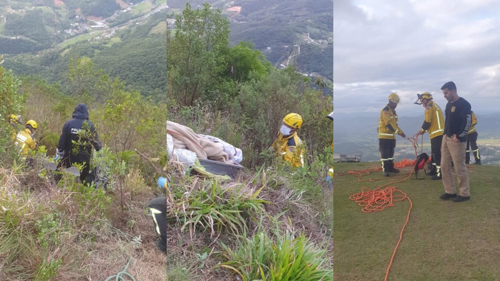 Homem desaparecido há 4 dias é encontrado morto em área de mata de SC; VÍDEO