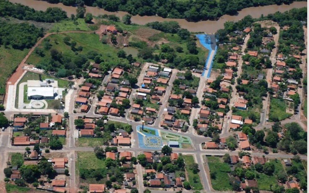 Cidade de Santa Terezinha de Goi&aacute;s &mdash; Foto: Divulga&ccedil;&atilde;o/Prefeitura de Santa Terezinha de Goi&aacute;s