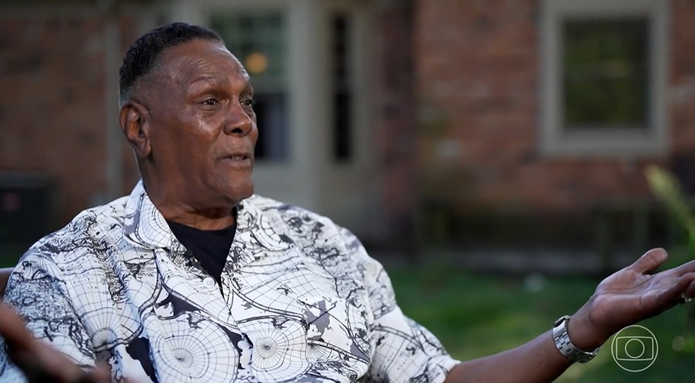 Richard Phillips passou 46 anos preso injustamente — Foto: Alex Carvalho/TV Globo