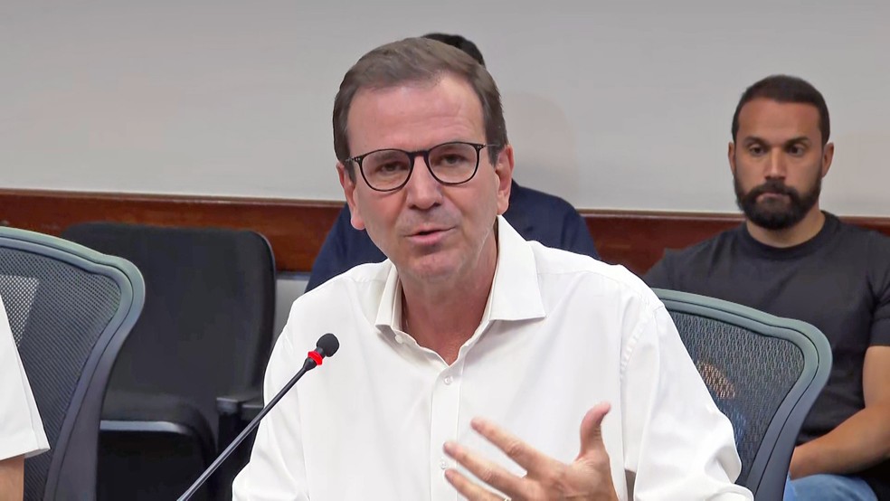 O prefeito Eduardo Paes — Foto: Reprodução/TV Globo
