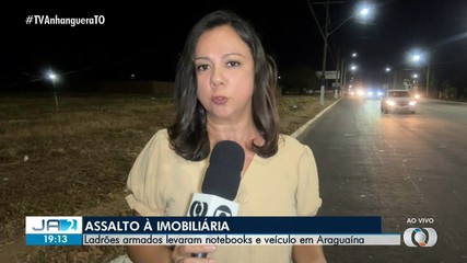 Imobiliária é assaltada em Araguaína