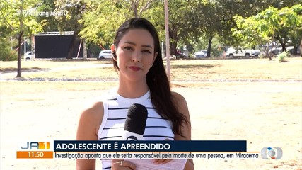 Adolescente é apreendido por envolvimento em homicídio em Miracema