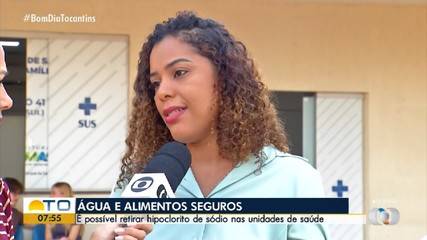 Veja como retirar hipoclorito de sódio nas unidades de saúde
