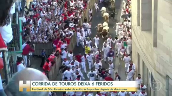 G1 > Mundo - NOTÍCIAS - Corrida de touros deixa sete feridos na Espanha