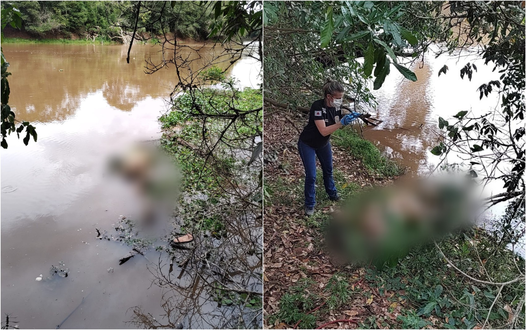 Corpo em estado de decomposição é encontrado no Rio Sapucaí, entre Turvolândia e Cordislândia, MG