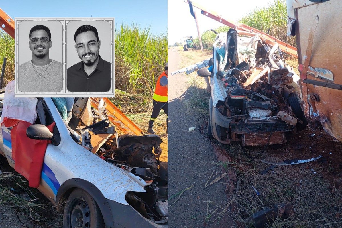 Batida entre carro e ônibus causa mortes em estrada vicinal de Paulicéia