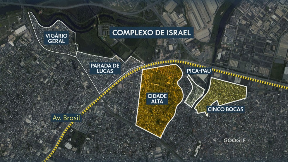 O Complexo de Israel — Foto: Reprodução/TV Globo