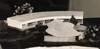 Primeira maquete da residência feita pelo engenheiro Milton Mitidieri nos anos 1960