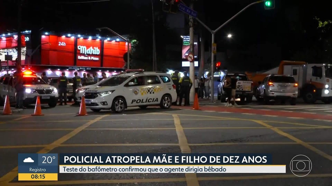 Policial civil é preso após atropelar mãe e dois filhos na Zona Norte de SP; menino de 10 anos está em estado grave