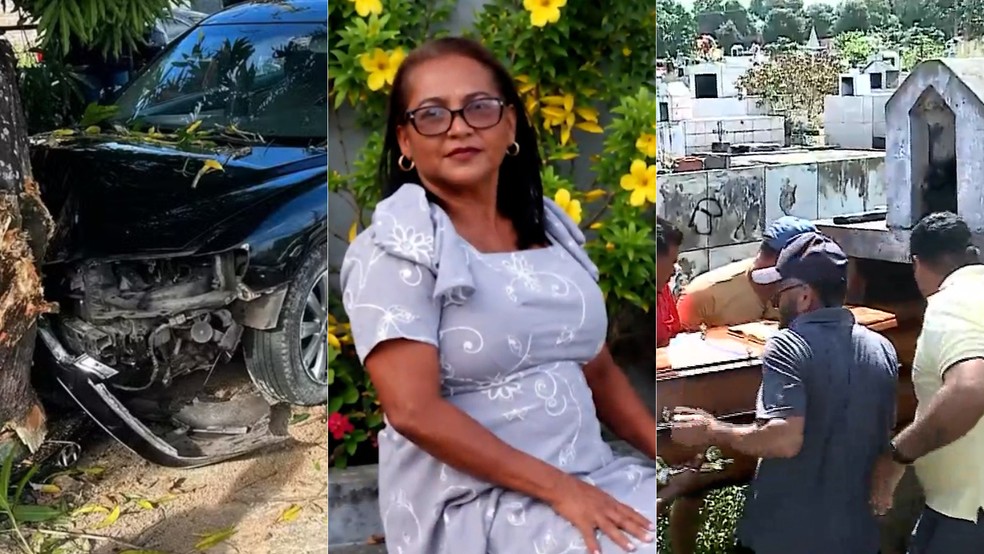 Motorista de carro deixado sem freio de mão que matou mulher na Grande São Luís ainda não prestou depoimento — Foto: Reprodução/TV Mirante