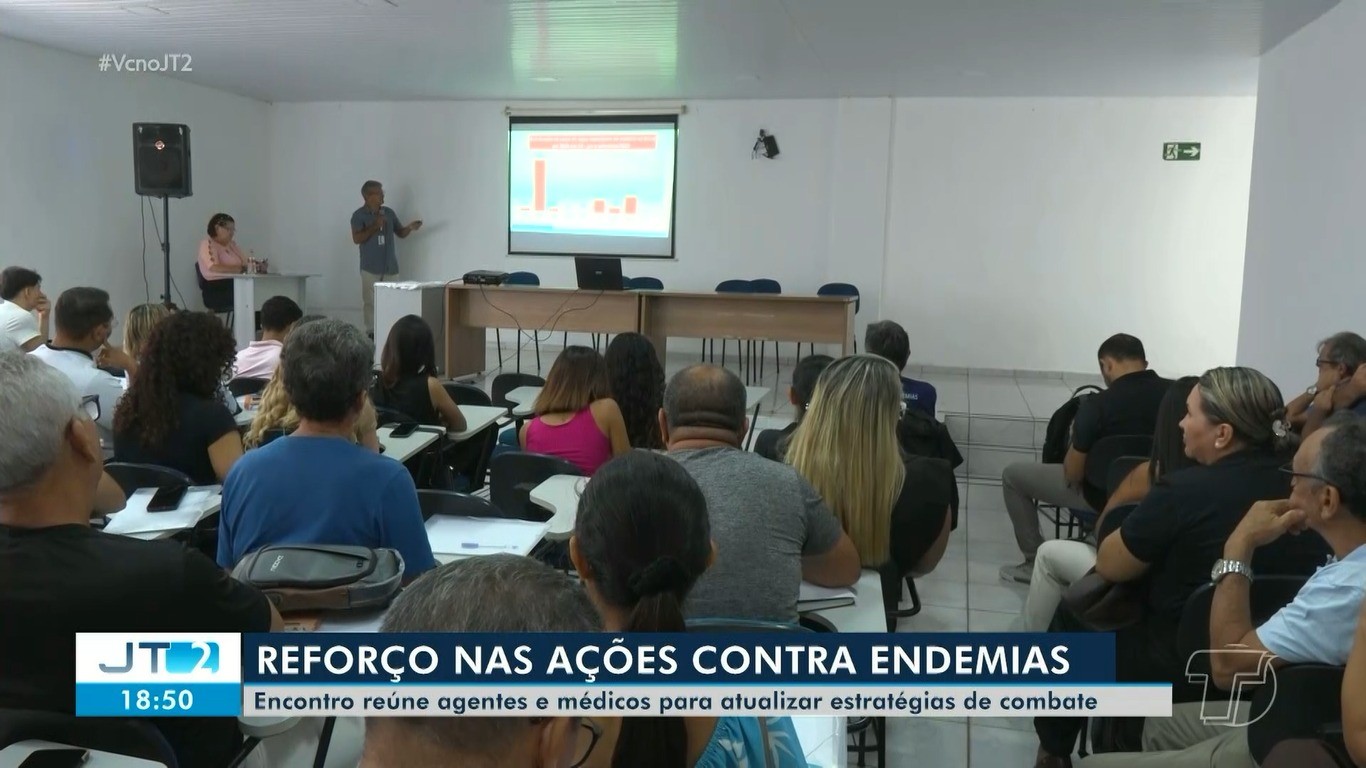 Profissionais de saúde reforçam combate a endemias diante dos impactos das mudanças climáticas em Santarém