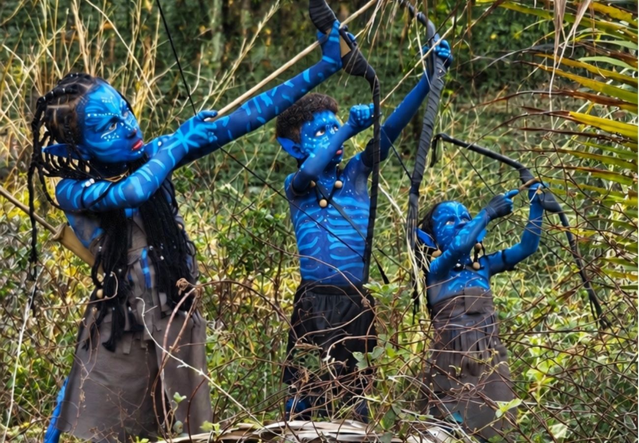 'Toparam na hora', dizem pais que transformaram filhos em personagens de Avatar no TO