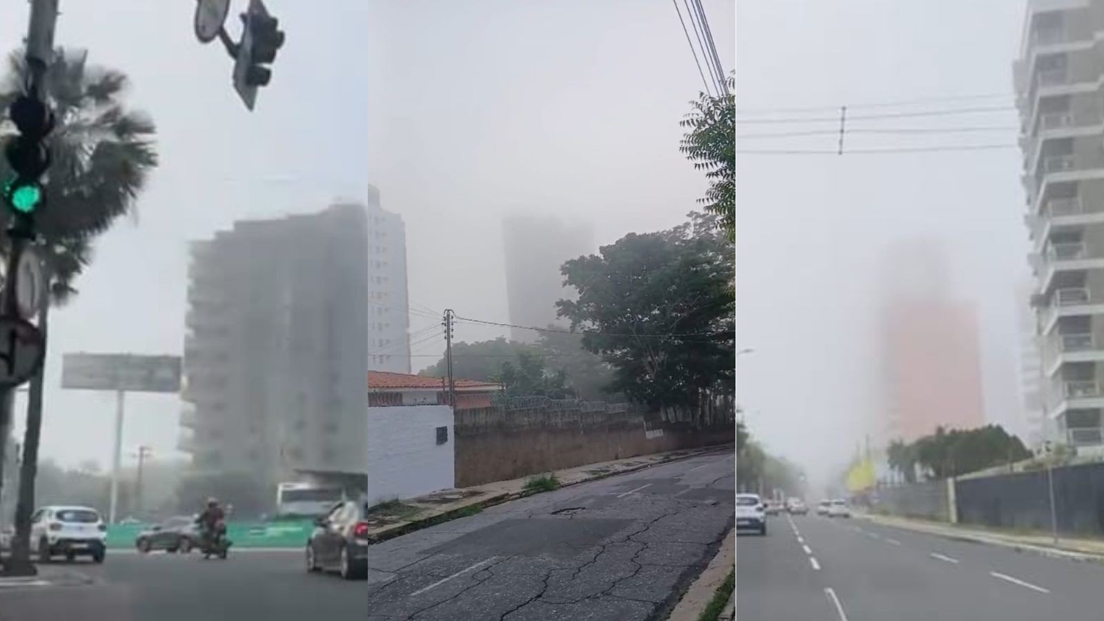 Névoa, neblina ou nevoeiro? Entenda fenômeno que cobriu o céu de Teresina nesta terça-feira