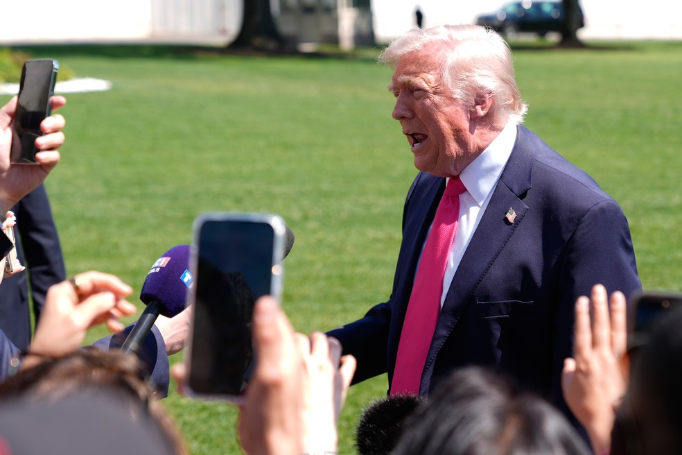 O presidente Donald Trump — Foto: AP Photo/Manuel Balce Ceneta