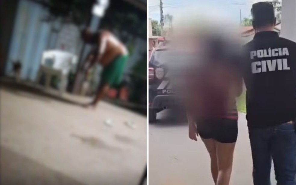 Após a morte do tio, adolescente foi detida, em Goiás — Foto: Divulgação/Polícia Civil