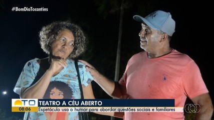 Porto Nacional recebe espetáculo de teatro a céu aberto