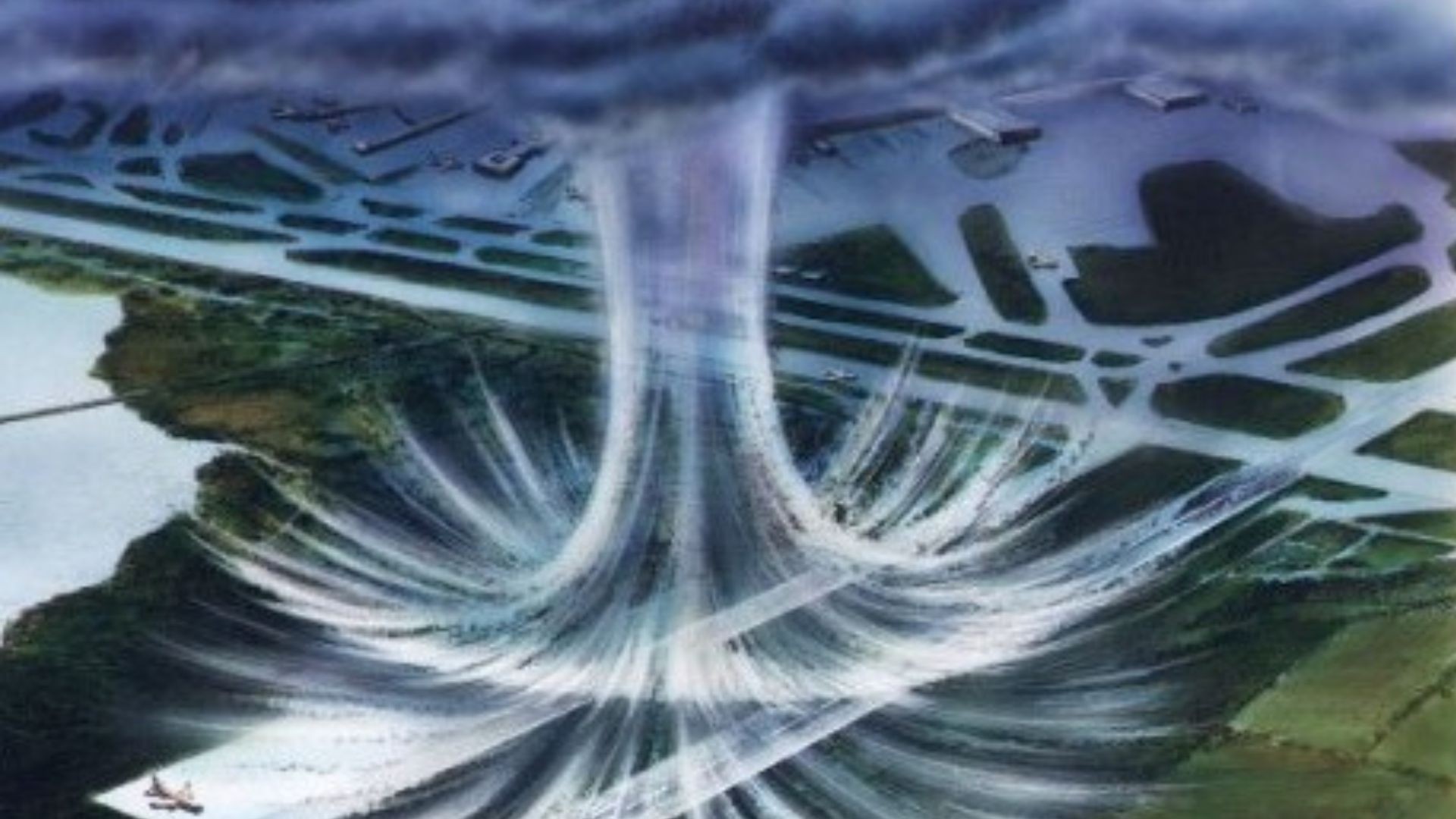 Fenômeno causou ventos de 107 quilômetros por hora durante fortes chuvas no sudoeste de Goiás; entenda