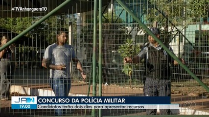 Concurso da PM do Tocantins: condidatos terão dois dias para apresentar recursos