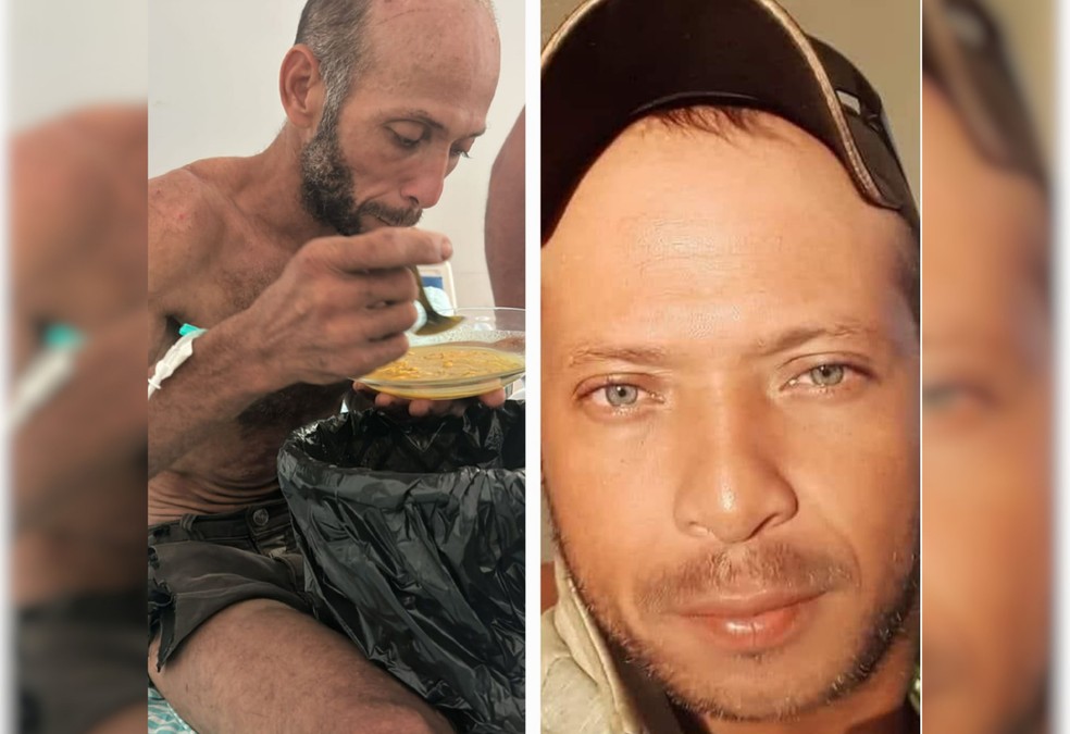 Mecânico relatou a parentes que não se lembra do período na mata — Foto: Reprodução/Arquivo pessoal de Luzia Rodrigues