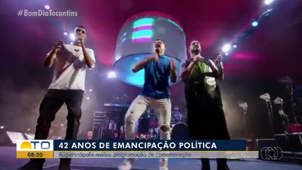 Augustinópolis realiza festa em comemoração aos 42 anos da cidade