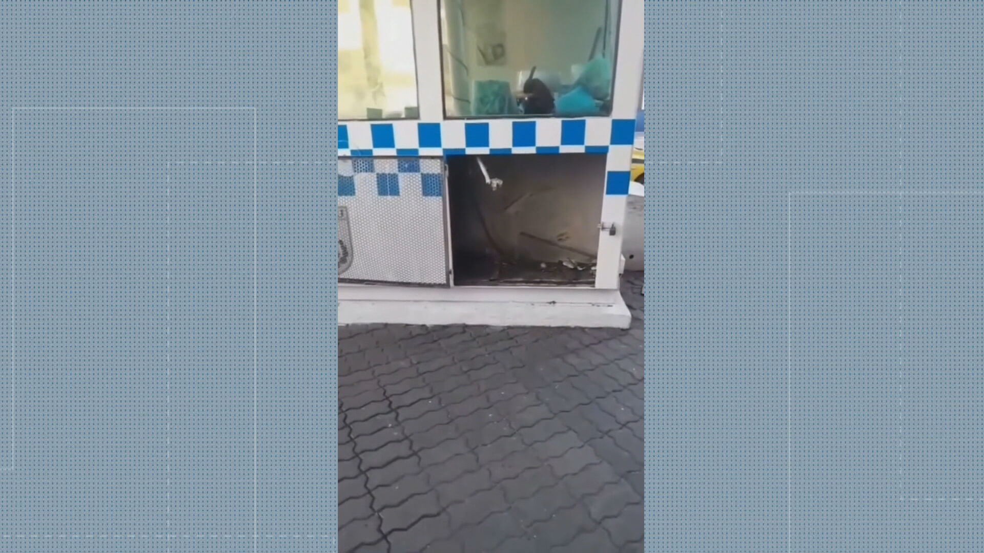 Ar-condicionado furtado de cabine da PM em Madureira