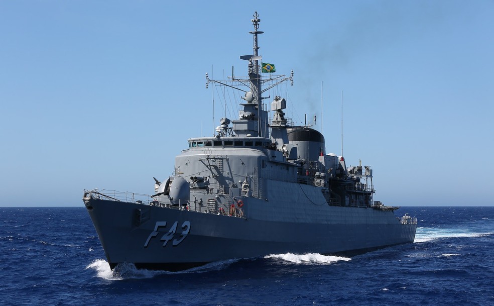 Fragata Liberal estará aberta ao público neste domingo (13) em Natal — Foto: Divulgação