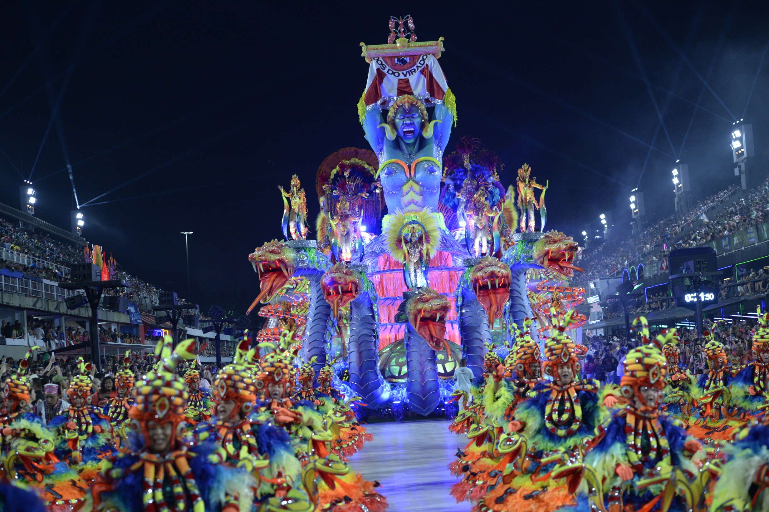 Desfile da Viradouro — Foto: Alex Ferro/Riotur