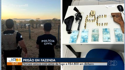Homem é preso por posse ilegal de arma de fogo em Porto Nacional