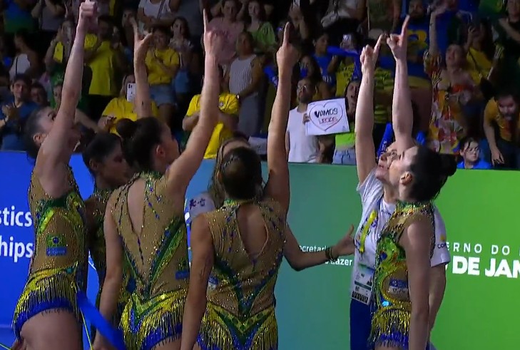 Brasil conquista primeira medalha de prata em Mundial de Ginástica Rítmica