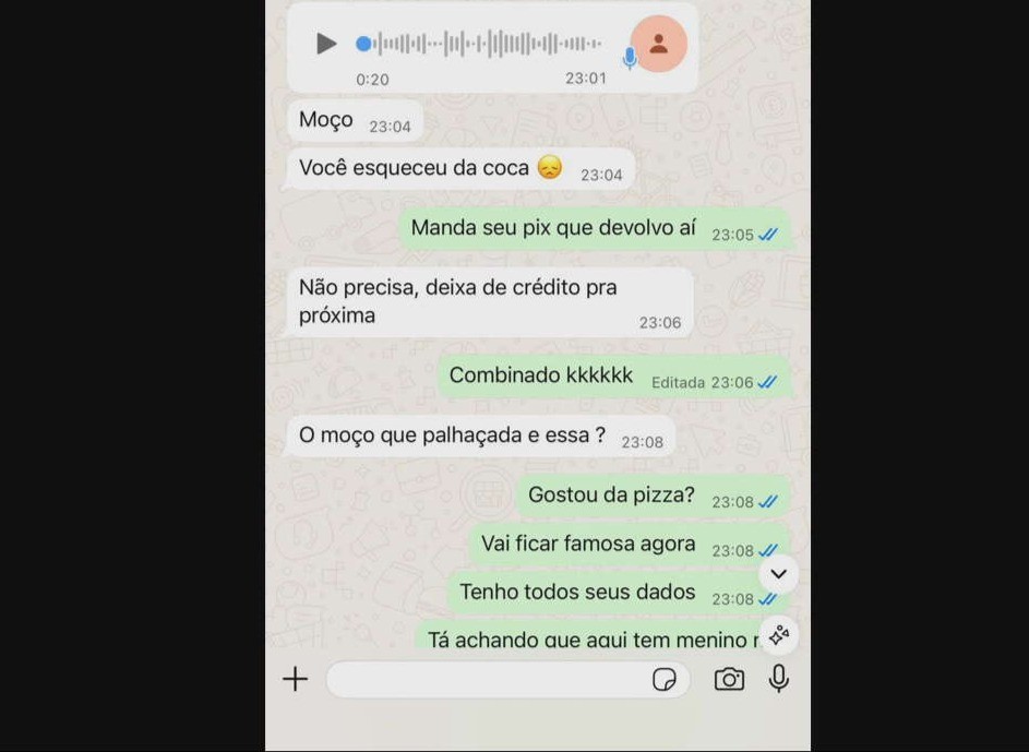 Dono de pizzaria na Grande BH percebe golpe do Pix e manda caixas com pizzas falsas; entenda