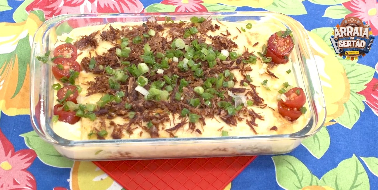 Concurso de culinária junina: veja receita de panqueca com carne seca e creme de milho 