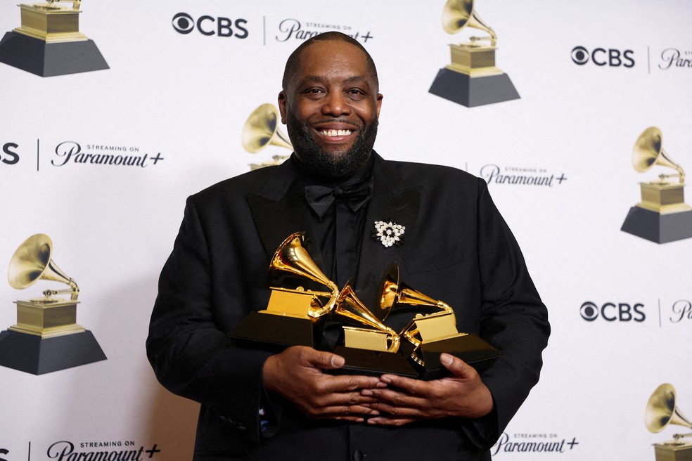 Killer Mike vence 3 Grammys — Foto: David Swanson/Reuters