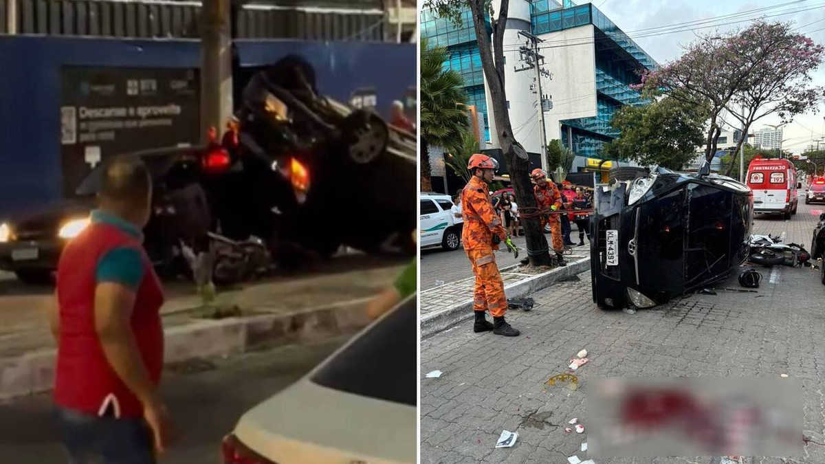 Motorista de 18 anos bêbado invade contramão e atropela 2 pessoas em  Fortaleza; veja vídeo | Ceará | G1