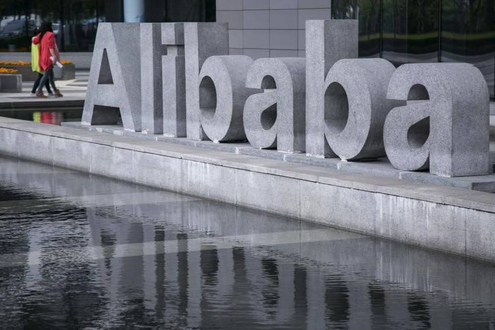 Sede do grupo Alibaba em Hangzhou, na China — Foto: Reuters