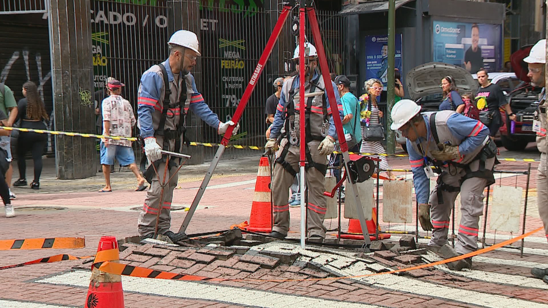 Explosão no Centro Histórico de Porto Alegre foi causada por curto-circuito em rede subterrânea, diz CEEE Equatorial