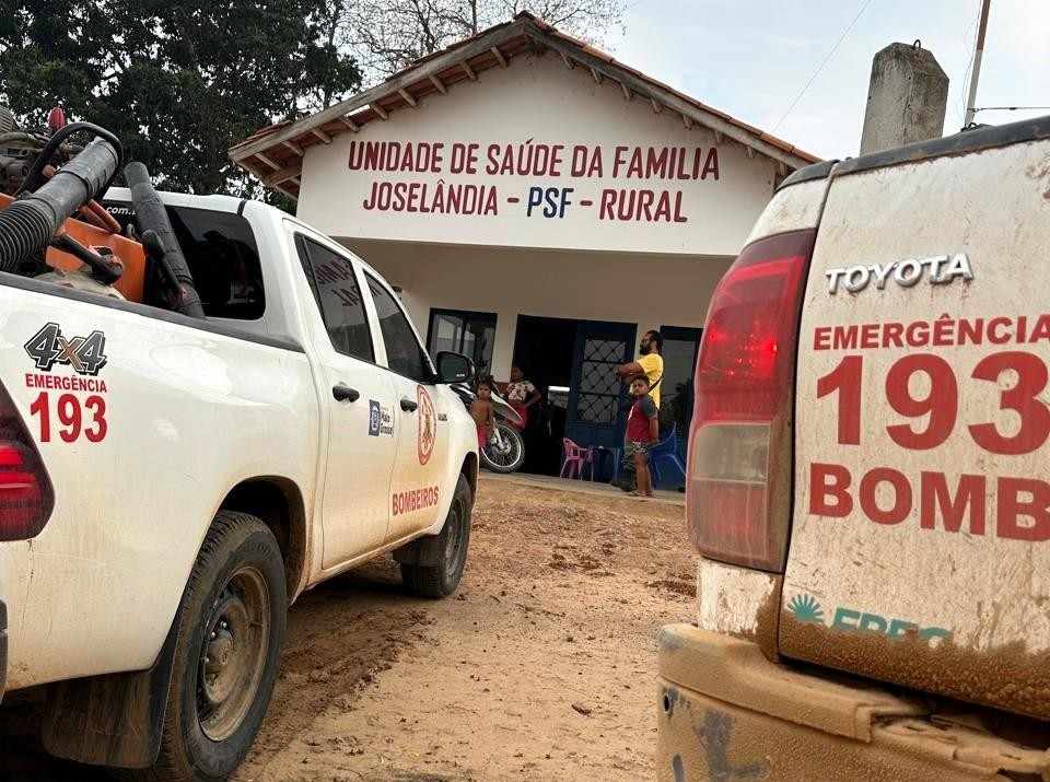 Gestante em parto de risco é auxiliada por bombeiros que combatiam incêndio em zona rural de MT