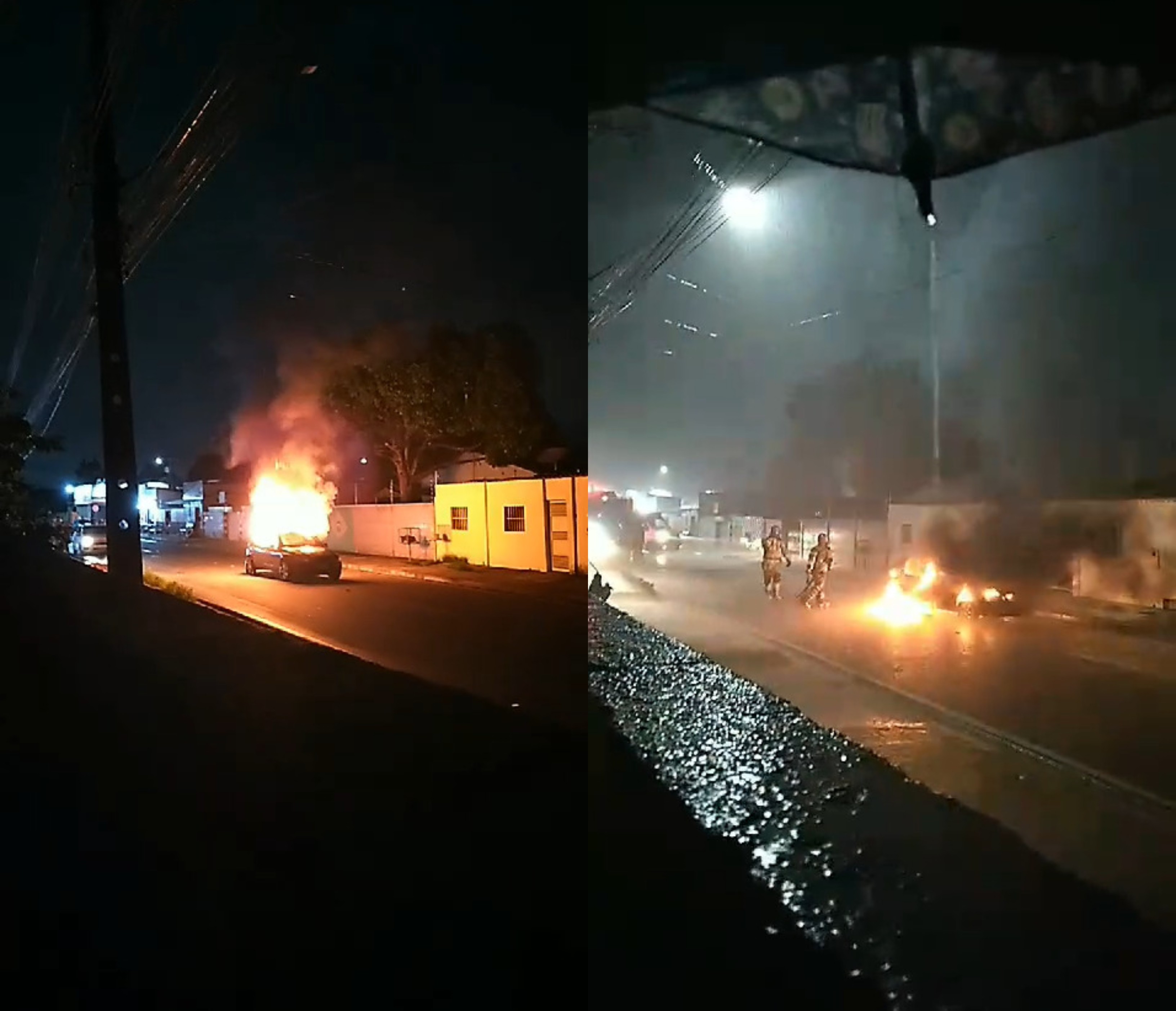 Mulher põe fogo no carro do ex após ser agredida por ele em Boa Vista