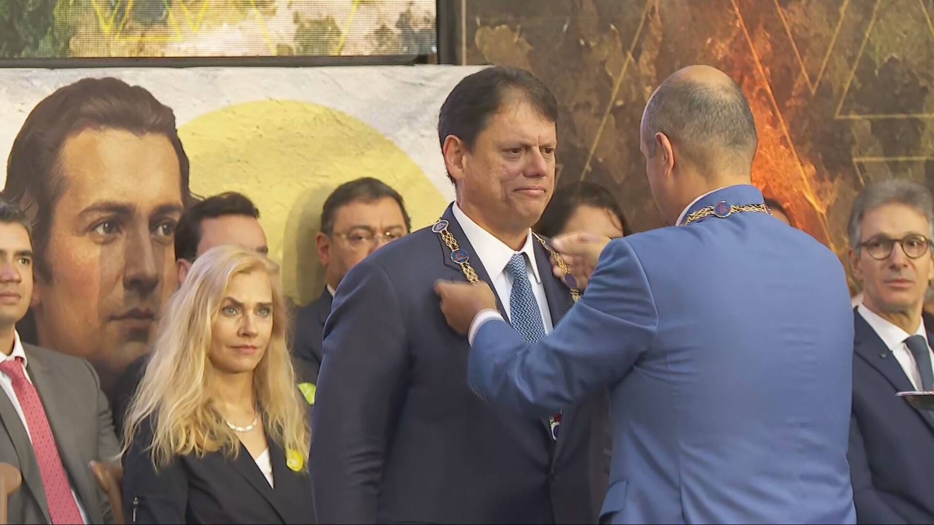 Medalha da Inconfidência é entregue em Ouro Preto; governador de SP, Tarcísio de Freitas, é o principal homenageado