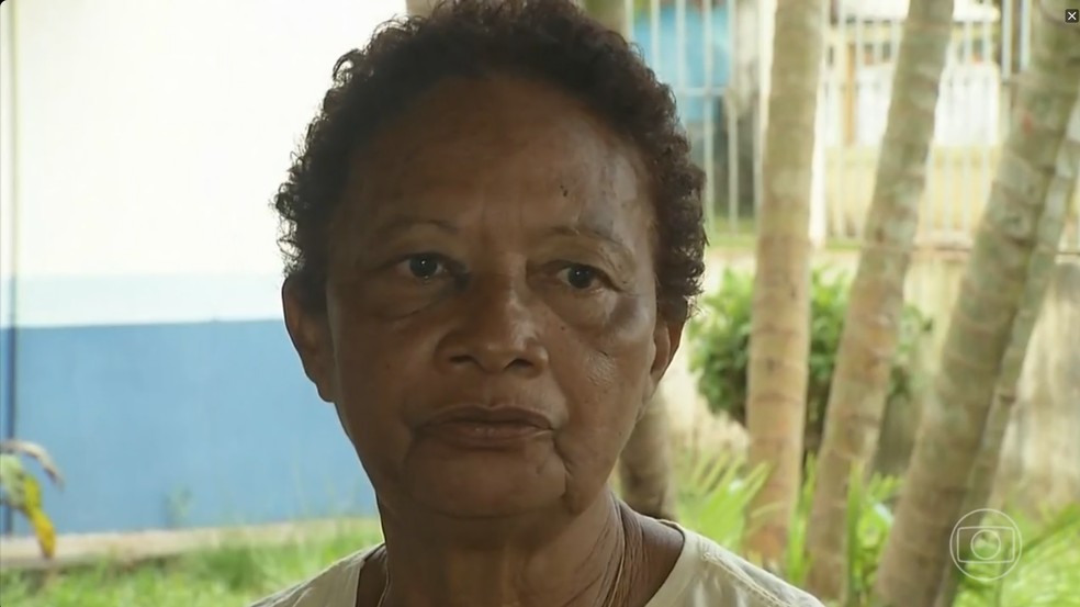 Dona Diva sobreviveu ao naufrágio em Cotijuba, após ter perdido a filha e a neta. Na denúncia que apura responsabilidades do caso, ela foi dada como morta. — Foto: Reprodução / TV Globo