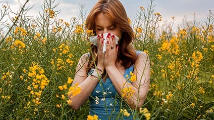 Primavera e alergias: cuide-se nos dias de maior concentração de pólen