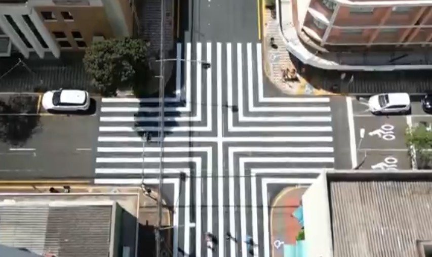 Conselho de Trânsito do Paraná determina que faixas de pedestres irregulares sejam arrumadas em Apucarana