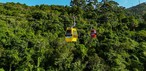Parque Uniprais conta com 43 bondinhos aéreos — Foto: Divulgação/Parque Unipraias
