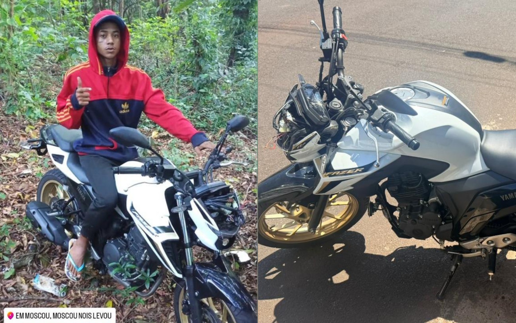 'Moscou nois levou': jovem é preso suspeito de furtar moto e de debochar de vítimas nas redes sociais em SP