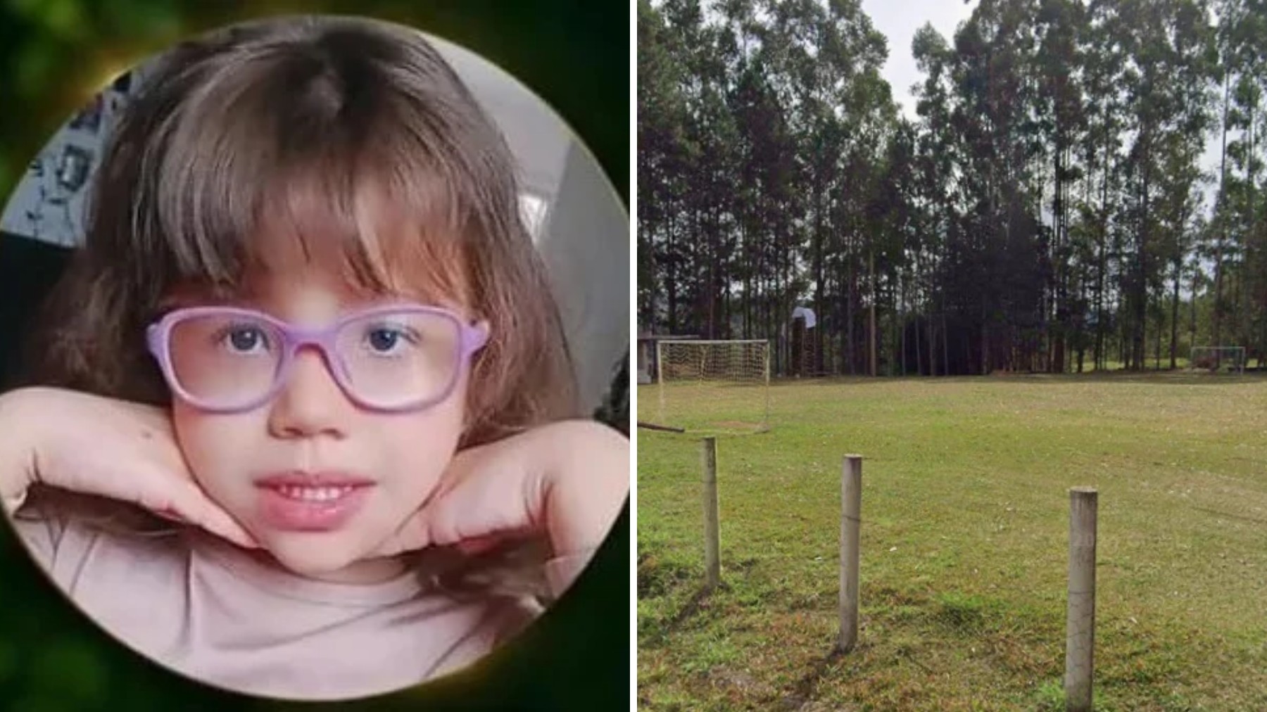 Trave de futebol cai e mata menina de 3 anos durante festa de Dia das Crianças no Paraná