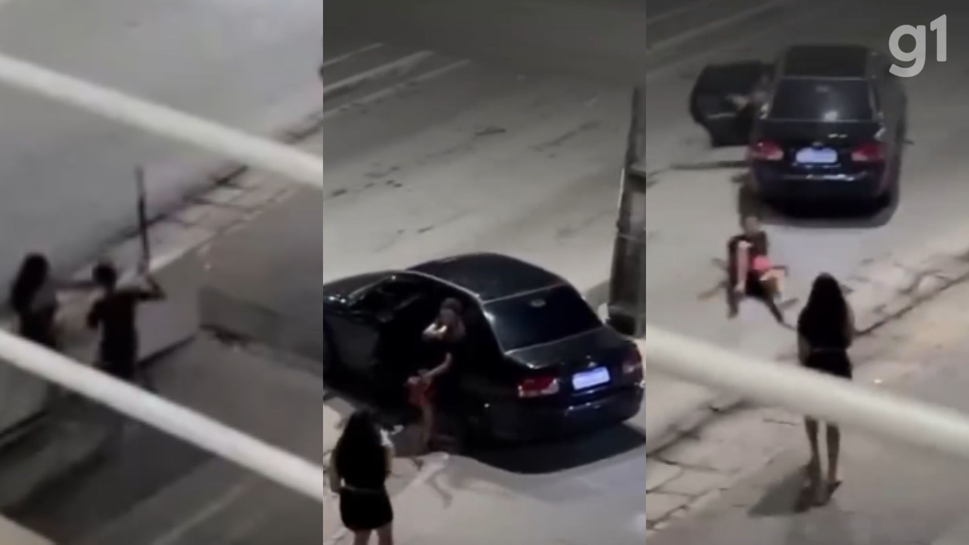 VÍDEO: Homem rouba mulher na Av. São Luís Rei de França; criminoso apontou arma pra vítima e caiu de veículo na fuga