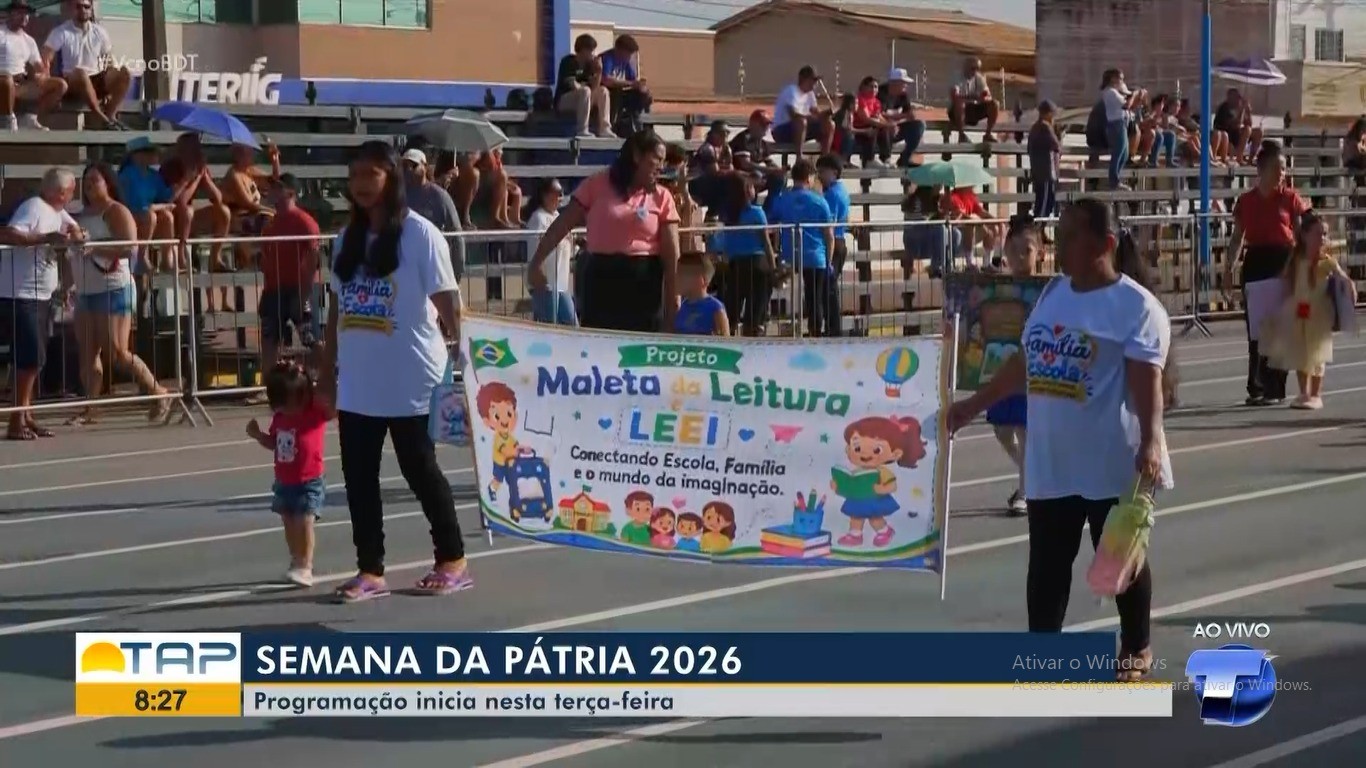 Semana da Pátria começa com desfiles em Santarém; veja ordem do Festival de Bandas