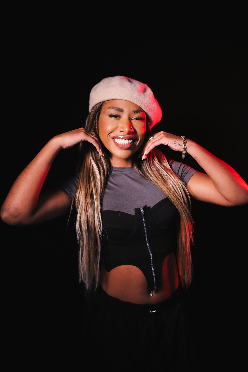 Ebony é entrevistada no g1 ouviu — Foto: Kaique Mattos/g1