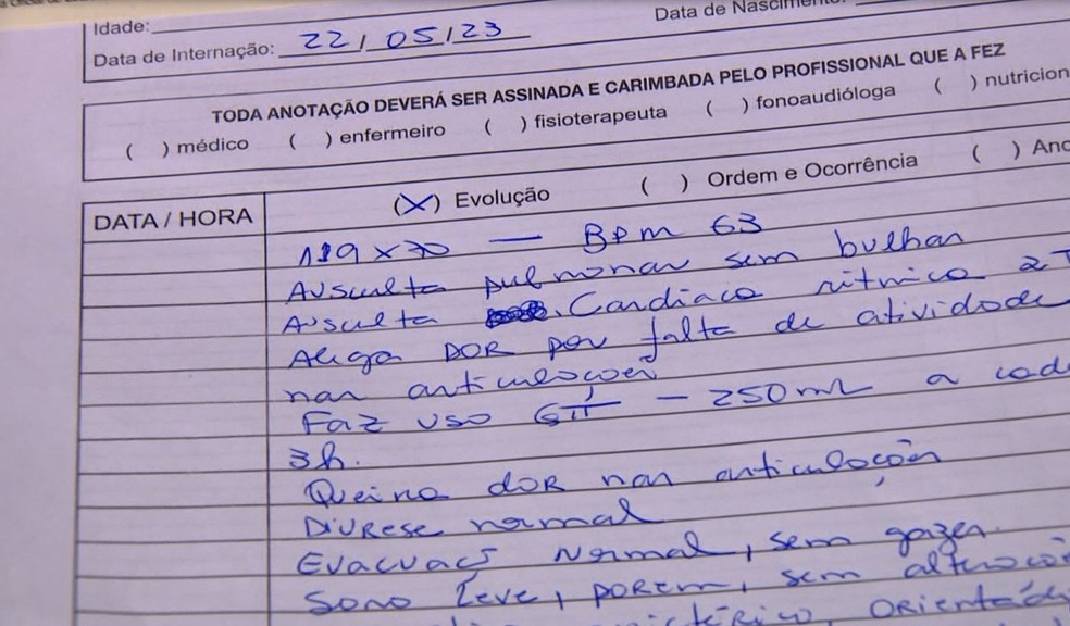 Polícia Civil apreendeu receitas com falsa médica em Campinas  — Foto: Reprodução/EPTV