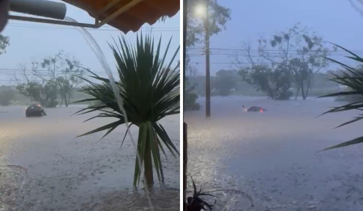 Mulher morre após ter carro arrastado pela enxurrada em Hortolândia